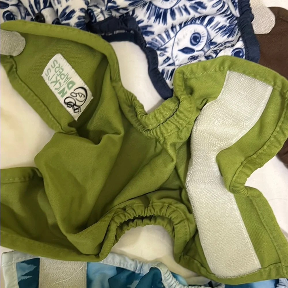 Nicki’s diaper Cloth Diaper Set of 7